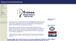 Desktop Screenshot of everonelectricalservices.com